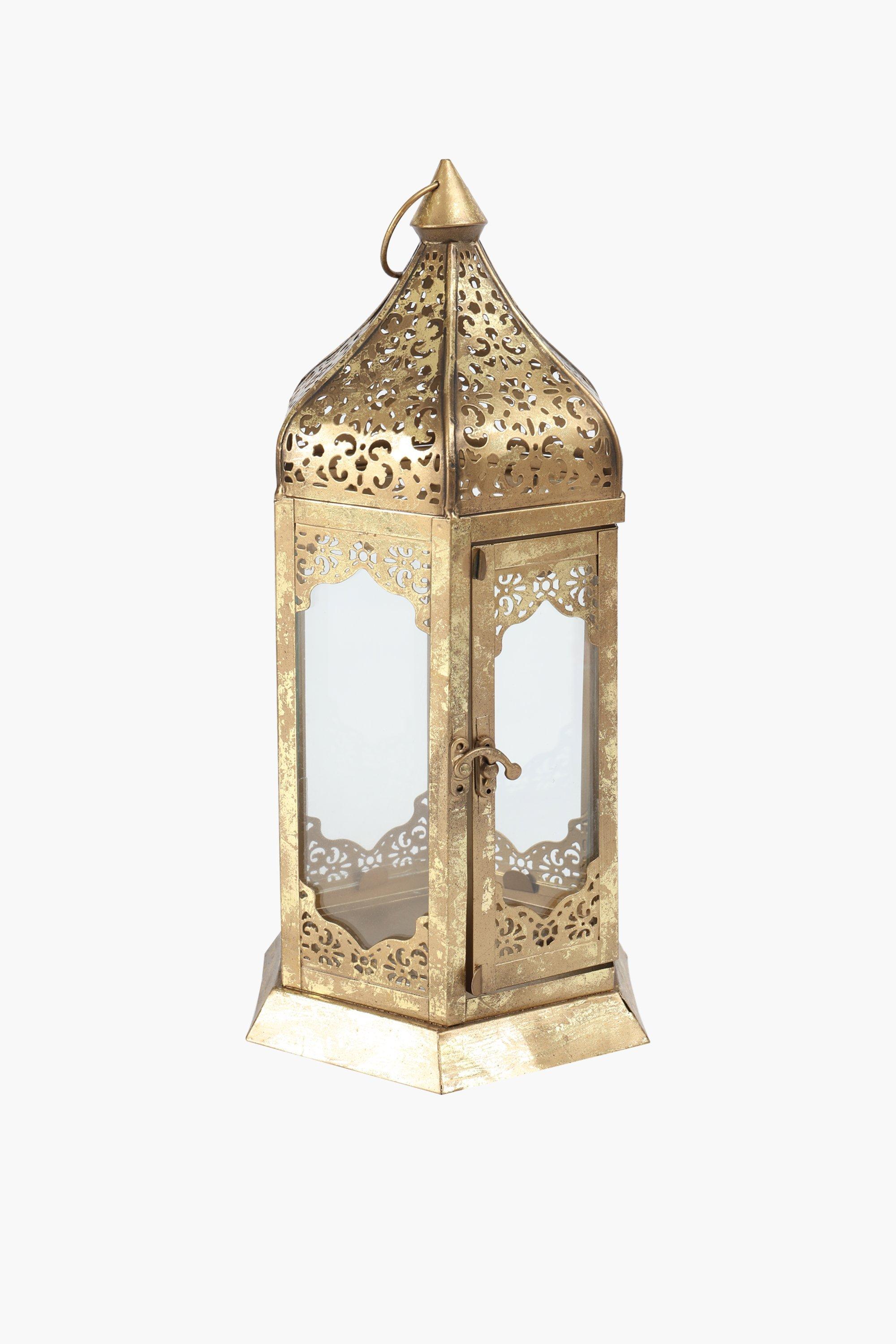 Florence Metal Lantern, 15x47cm