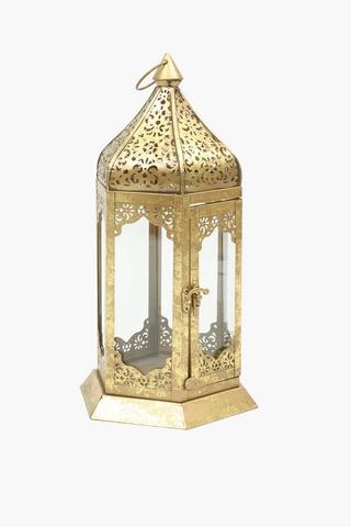 Florence Metal Lantern, 15x47cm