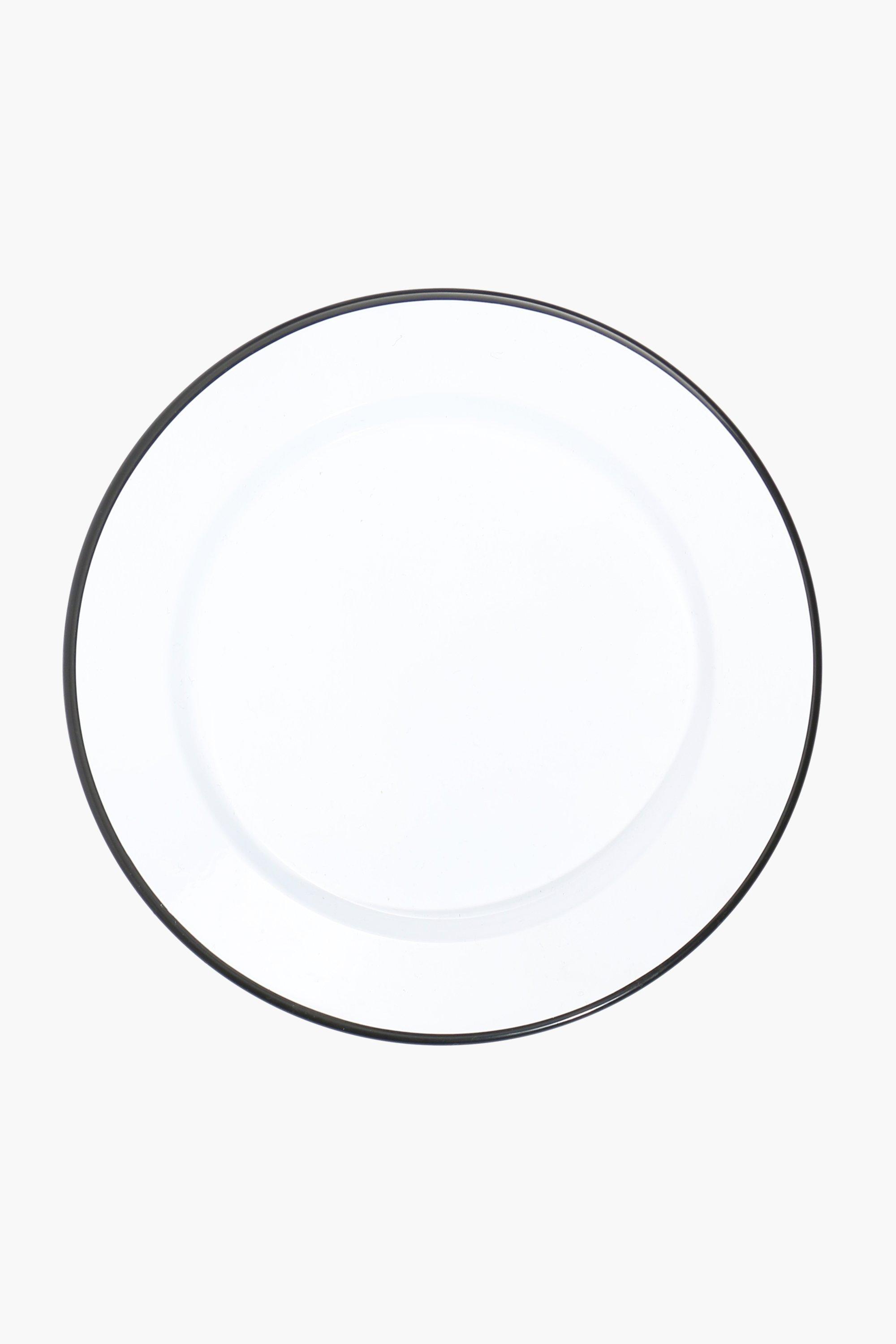 Rimmed Enamel Side Plate