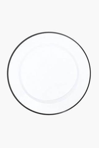 Rimmed Enamel Side Plate