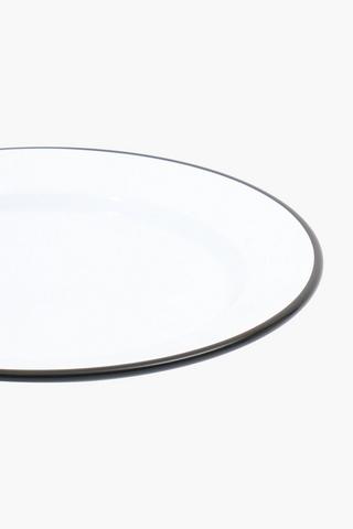 Rimmed Enamel Side Plate