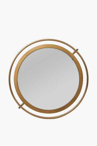 Orbit Bronze Mirror, 80cm