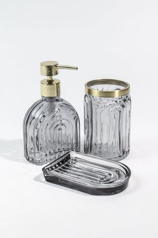 Arch Glass Soap Dispenser