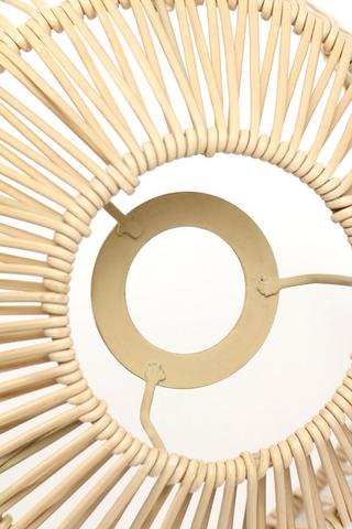 Woven Bowl Pendant, 29x24cm