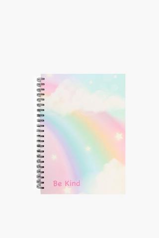 Rainbow Spiral Notebook A4