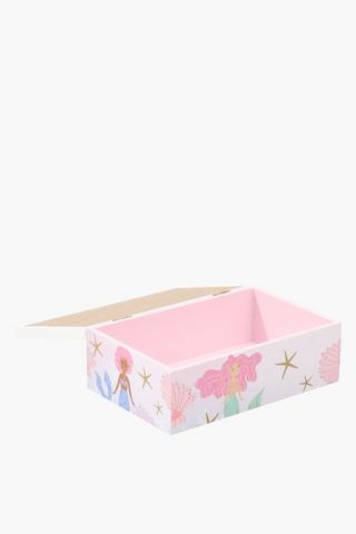 Rainbow Wooden Jewellery Box