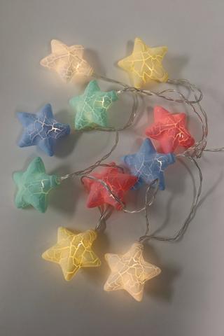 Star Pastel String Lights, 1.65cm