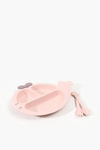 Plastic Whale Kids Eat Set