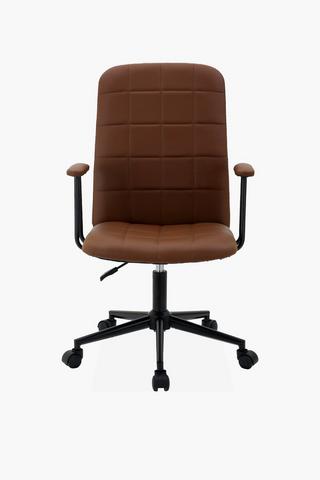 Veronica Quilted Office Chair