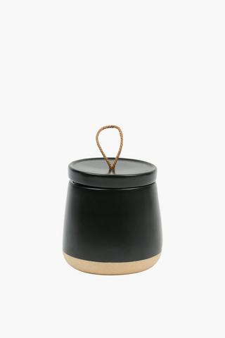 Raw Edge Dolomite Canister Small