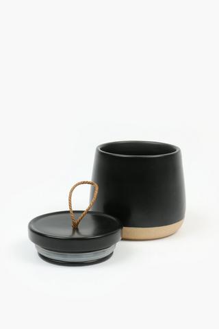 Raw Edge Dolomite Canister Small