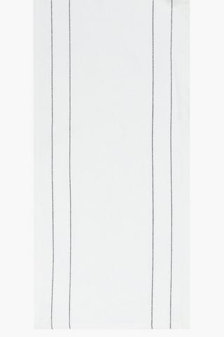 Dobby Stitch Cotton Table Runner