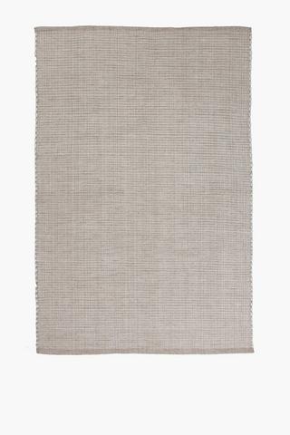 Jacquard Basket Weave Rug, 120x180cm