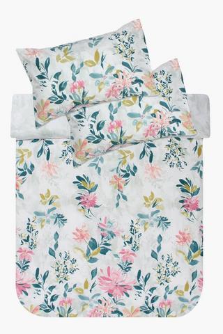 Soft Touch Apollania Floral Duvet Cover Set