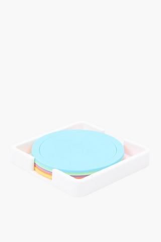 6 Pack Silicone Coasters 
