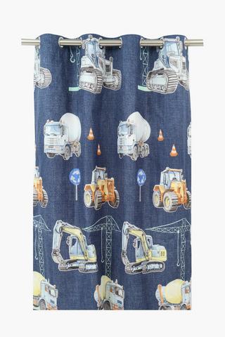 Soft Touch Glow Travis Construction Eyelet Curtain, 140x225cm