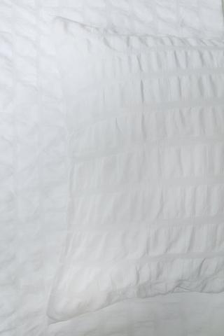 Seersucker Stripe 2 Pack Standard Pillowcase