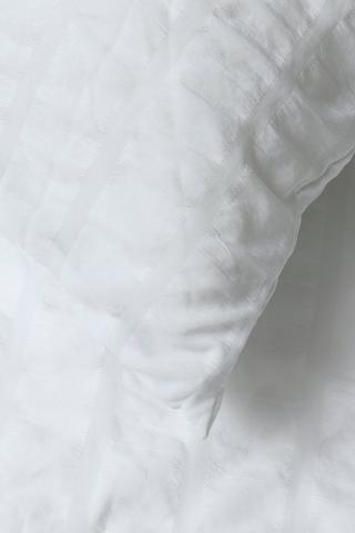 Seersucker Stripe Euro Continental Pillowcase