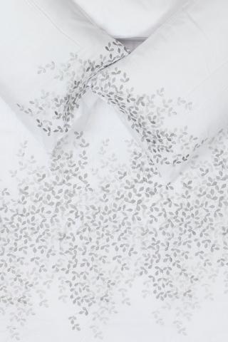 Soft Touch Embroidered Foliage Duvet Cover Set