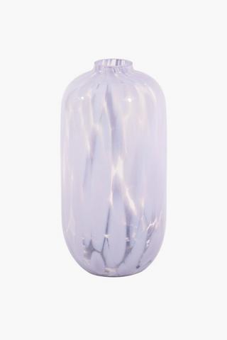 Helen Speckled Glass Vase, 13x25cm