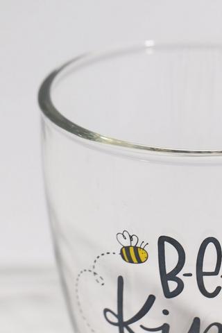 Script Glass Mug