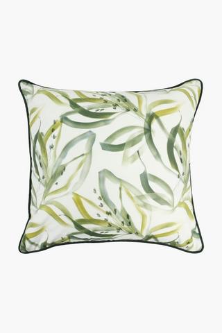 Premium Printed Cinzia U And G Feather Scatter Cushion, 60x60cm