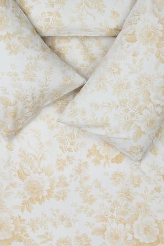 Premium Cotton Reversible Botanic Duvet Cover Set