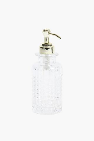 Cut Glass Soap Dispenser