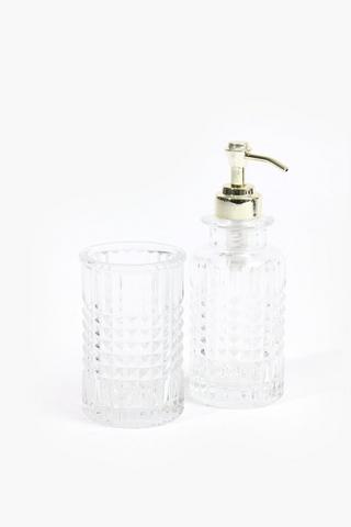 Cut Glass Bath Tumbler