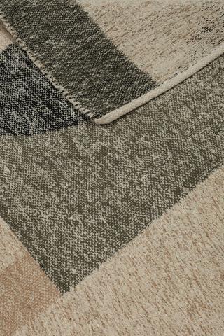 Jacquard Block Multi Woven Rug, 120x180cm