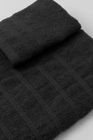 Cotton Stripe Face Cloth, 30x30cm