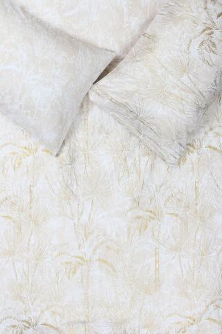Soft Touch Botanical Twirl Foil Duvet Cover Set