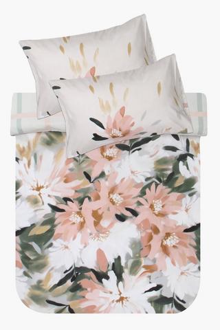 Soft Touch Classic Reversible Floral Duvet Cover Set