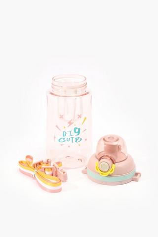 Cute Script Juice Bottle