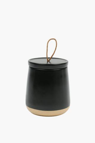 Raw Edge Dolomite Canister Medium