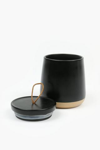 Raw Edge Dolomite Canister Medium