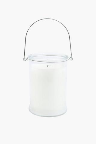 Citronella Hanging Jar Candle, 7x14cm
