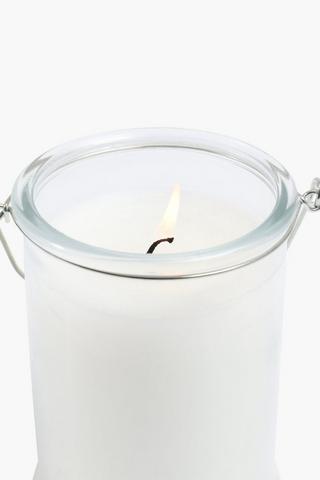 Citronella Hanging Jar Candle, 7x14cm