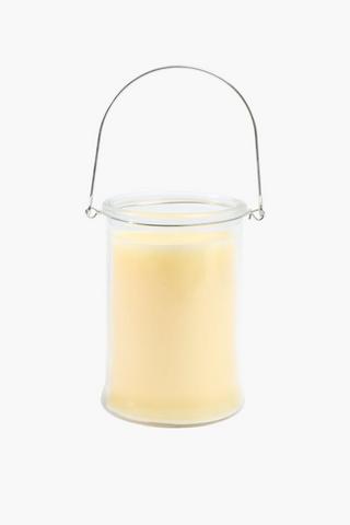 Citronella Hanging Jar Candle, 7x14cm