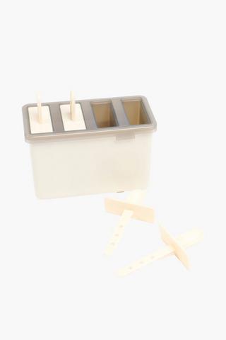 4 Pack Ice Lolly Moulds
