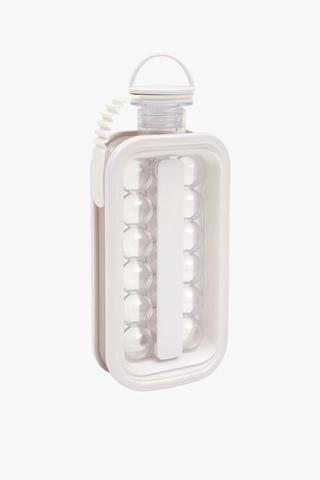 Dual Water Bottle And Ice Maker