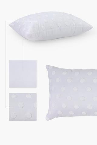 Tufted Pom Pom Scatter Cushion, 30x50cm