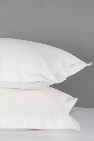 Hospitality Cotton Rich Percale Standard Oxford Pillowcase