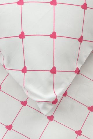 Soft Touch Hazel Heart Fitted Sheet
