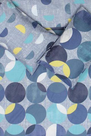 Soft Touch Reversible Urban Geometric Duvet Cover Set
