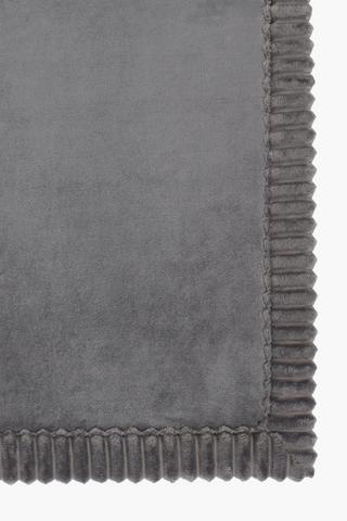 Memory Foam Ribbed Border Bath Mat Small. 40x60cm