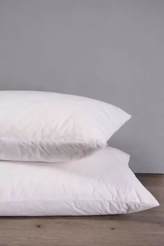 Hospitality Down Like Fill Cotton Percale Casing King Pillow