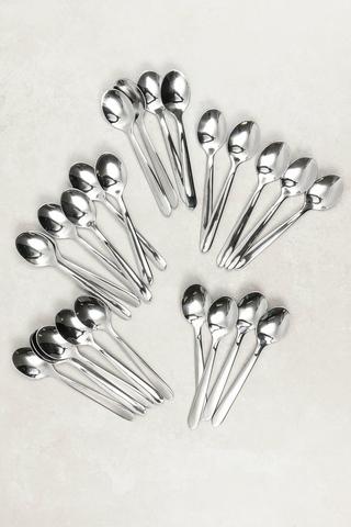 24 Piece Essential Teaspoon Set