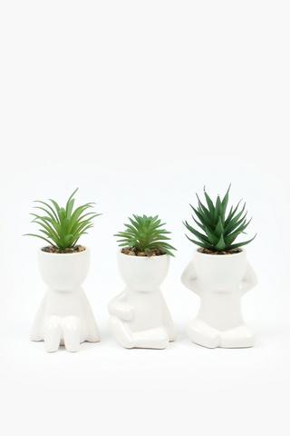 3 Piece Figure Agaves