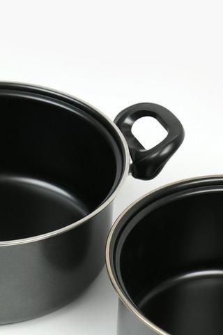 5 Piece Carbon Steel Gunmetal Cookware Set
